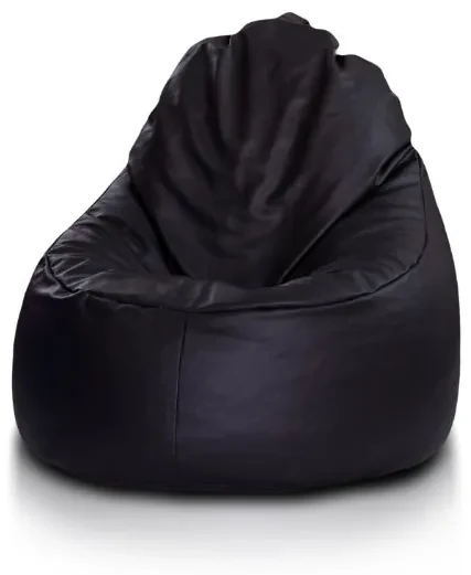 Sedací vak Yoko ekokoža / polyester TiaHome - krémová