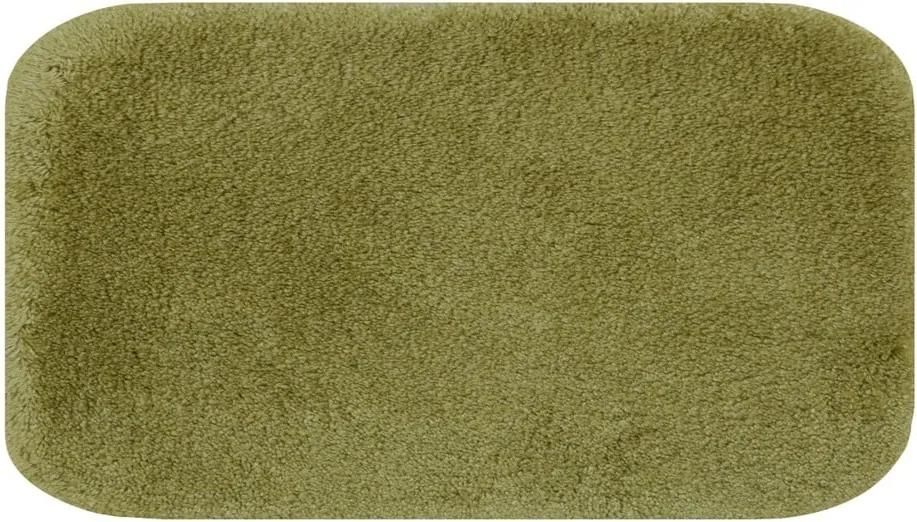 Zelená predložka do kúpeľne Confetti Miami, 57 × 100 cm
