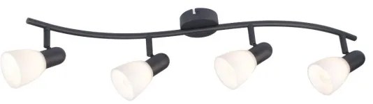 Rabalux 73094 - Bodové svietidlo SOMA 4xE14/40W/230V