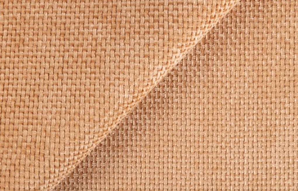 Posteľ Flamingo 180x200 cm, marhuľová štruktúrovaná tkanina