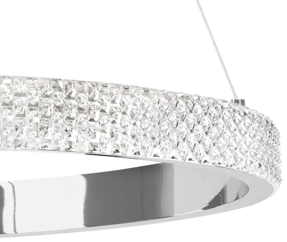 Toolight Toolight, LED stropné svietidlo 23W APP1511-CP, chrómová, OSW-05472