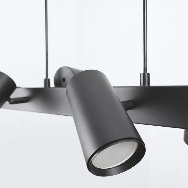 BRILAGI - Závesné svietidlo SELE na lankách 6xGU10/30W/230V čierne