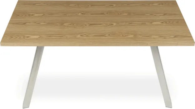 Jedálenský stôl HT-W1515 dub / strieborný