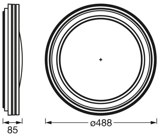 Ledvance - LED Stmievateľné stropné svietidlo SMART+ ORBIS LED/30W/230V Wi-Fi