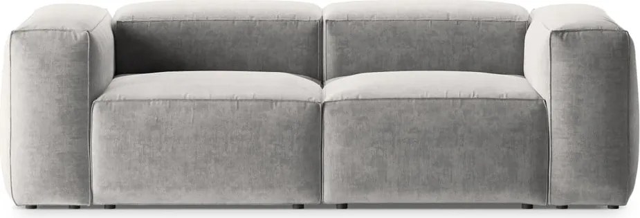 Svetlosivá pohovka 224 cm Bergamo – Cosmopolitan Design