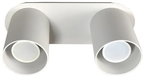 Stropné svietidlo CREEP 2xGU10/25W/230V biela