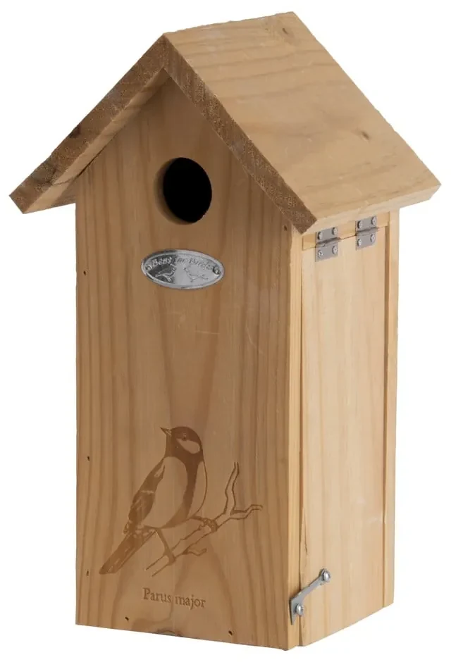 Búdka pre vtákov z masívnej borovice Esschert Design Parus Major