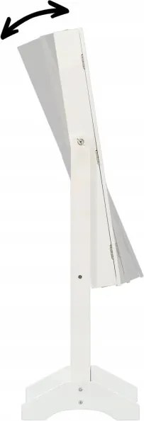 Šperkovnica GLAM so zrkadlom PHO8119