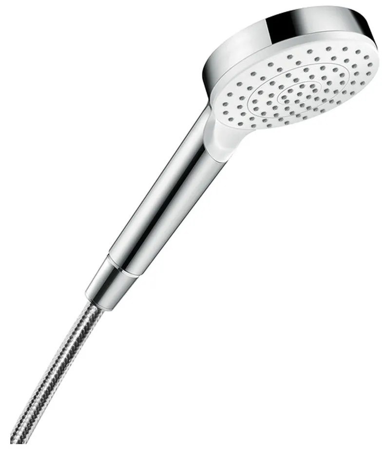 Hansgrohe Crometta, ručná sprcha 1jet, biela/chrómová, HAN-26331400