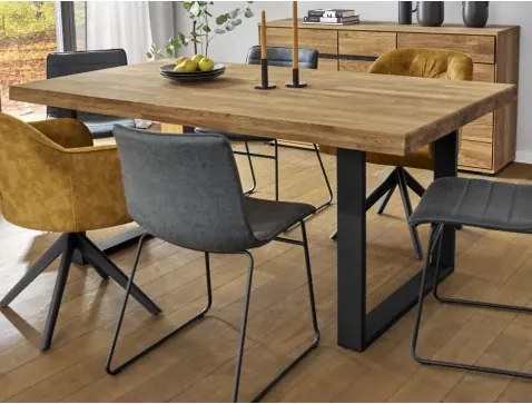 Jedálenský stôl Form U 180x100 cm, dub%