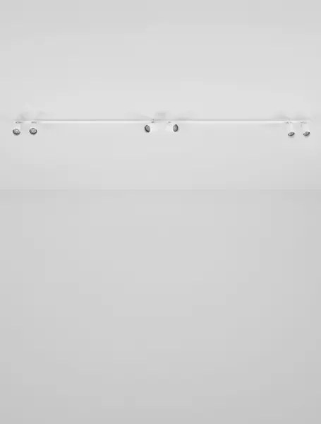 Minimalistické bodové svietidlo Oso 6 Biela