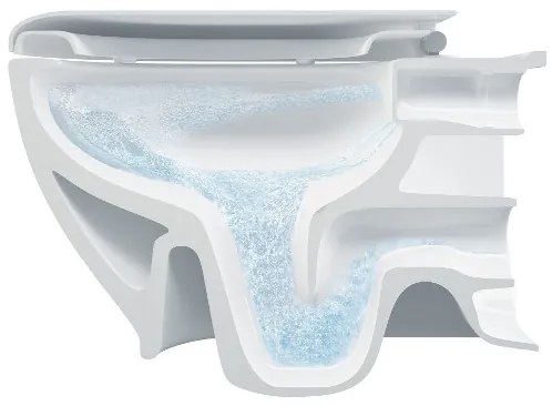 Bruckner - Závesné WC Rimless WALTER keramika/biela