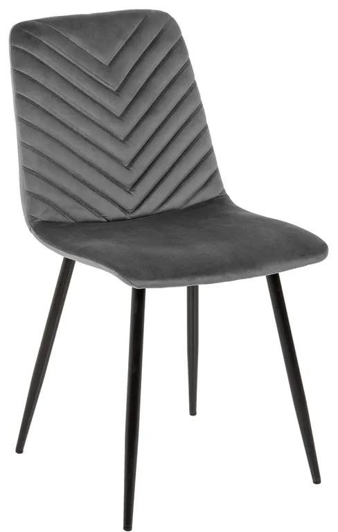 Dizajnová stolička Argentinas sivá