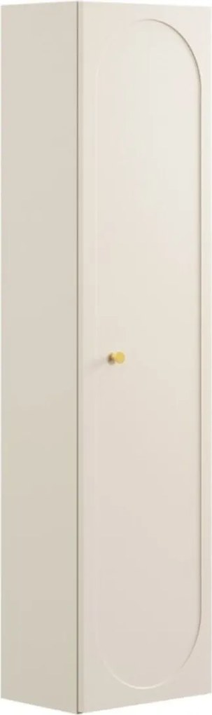 Vysoká kúpeľňová skrinka Kašmír (DONNA SAND 80-35-1D)