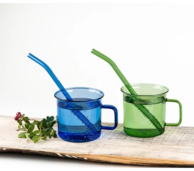 Hrnček Glass 0,35l, zelený