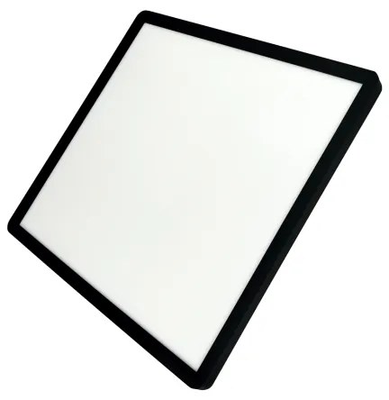 LED Stropné svietidlo LED/24W/230V 3000/4000/6500K 30x30 cm čierna