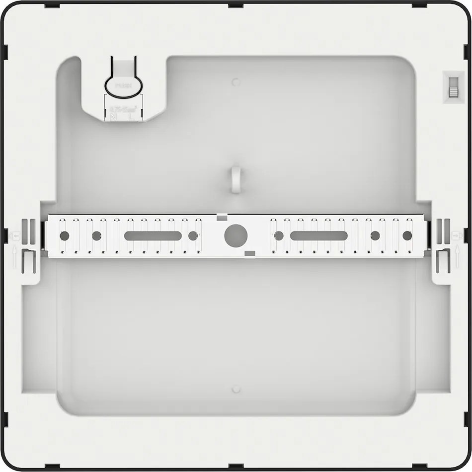 Stropné LED svietidlo Evora Square, 1x LED 12w, 3000-6000k, 3CCT, b