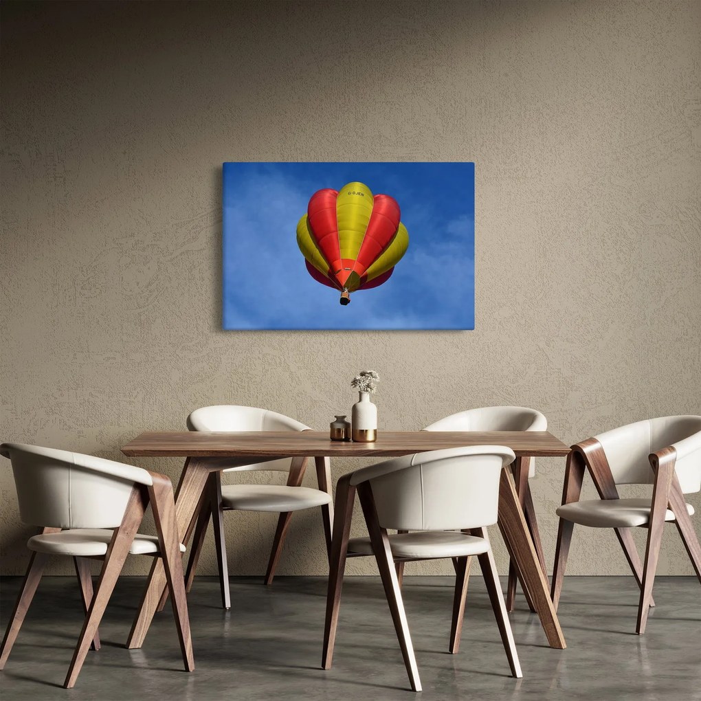Obraz lietajúceho balóna (90x60 cm)
