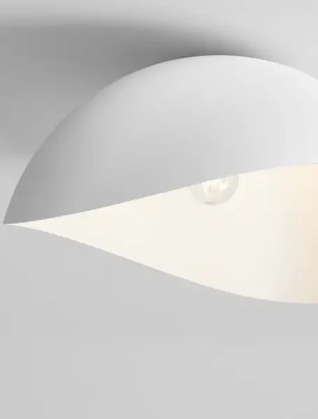 LED biele dizajnové stropné svietidlo Opsi 50