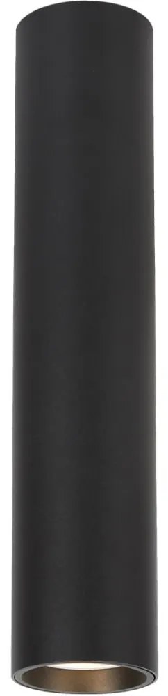 Bodové svietidlo GENESIS 1xGU10/8W/230V 30 cm čierna