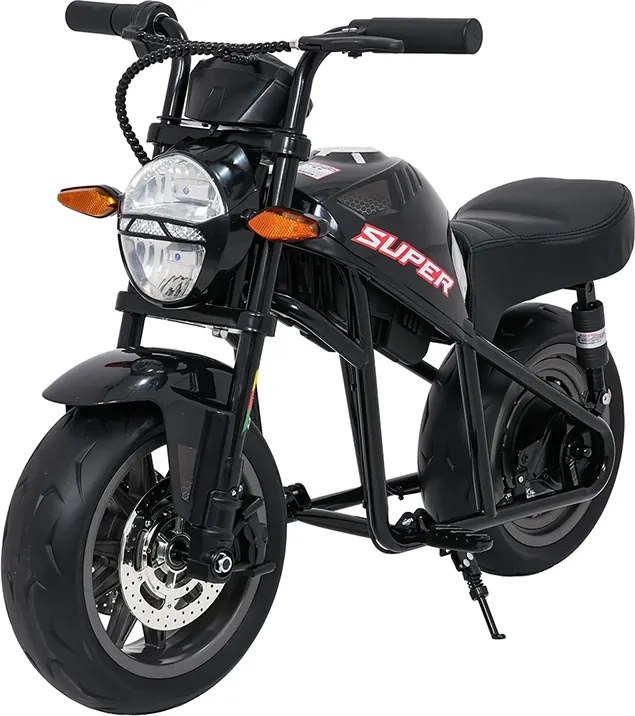 Ramiz Detská motorka SUPERMOTO, čierna