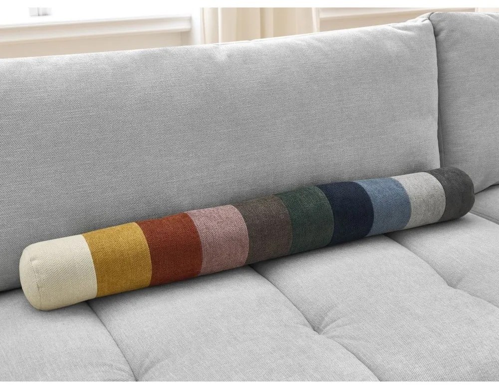 Svetlosivá rozkladacia/s úložným priestorom rohová pohovka (pravý roh/do L) Fuji – Bobochic Paris