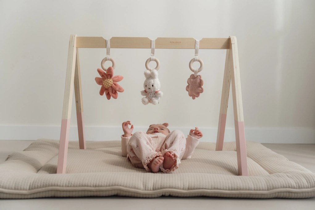 Drevená hrazdička králiček Miffy Lucky Blossom