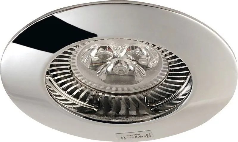 KANLUX Vstavané bodové osvetlenie LEXARO, 1xGX5, 3, 50W, 8cm, okrúhle, biele