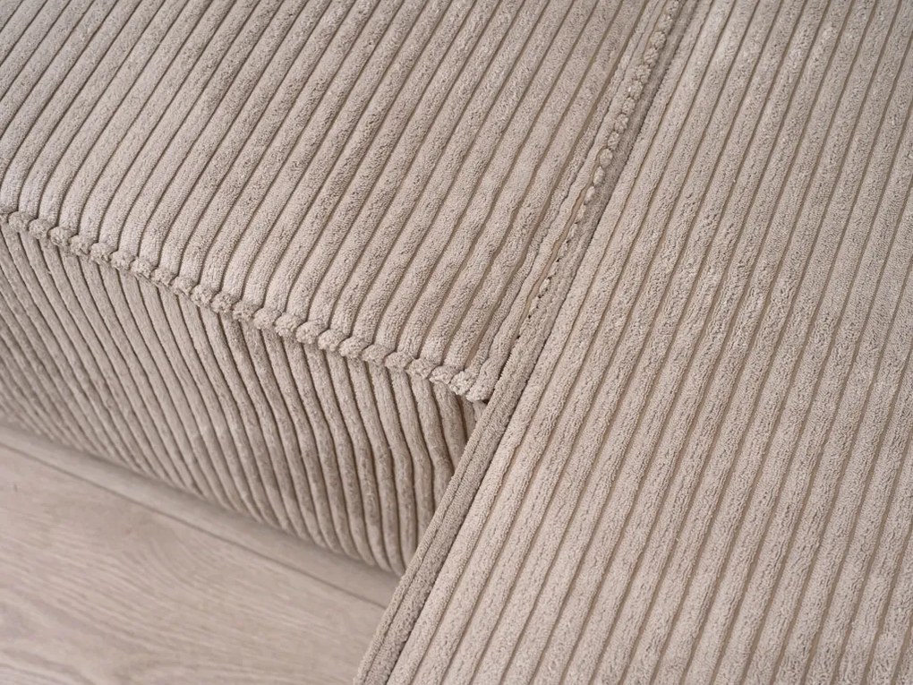 Svetlobéžová rohová pohovka SMART COSARO, obojstranná + 2 vankúše ZADARMO