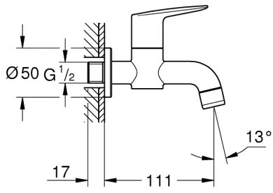 GROHE 20238001 - Vypúšťací ventil DN 15 lesklý chróm