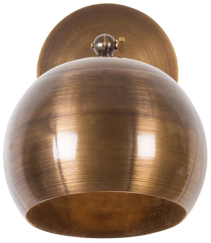 Nástenné svietidlo v bronzovej farbe ø 15 cm Sivani – Opviq lights
