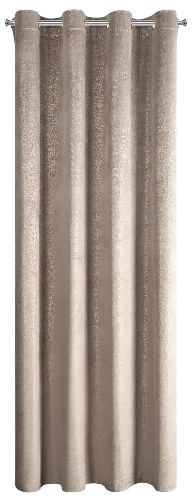 ZATEMŇOVACÍ ZÁVES NA KRÚŽKOCH BETHY 135X250 CM VZOROVANÁ