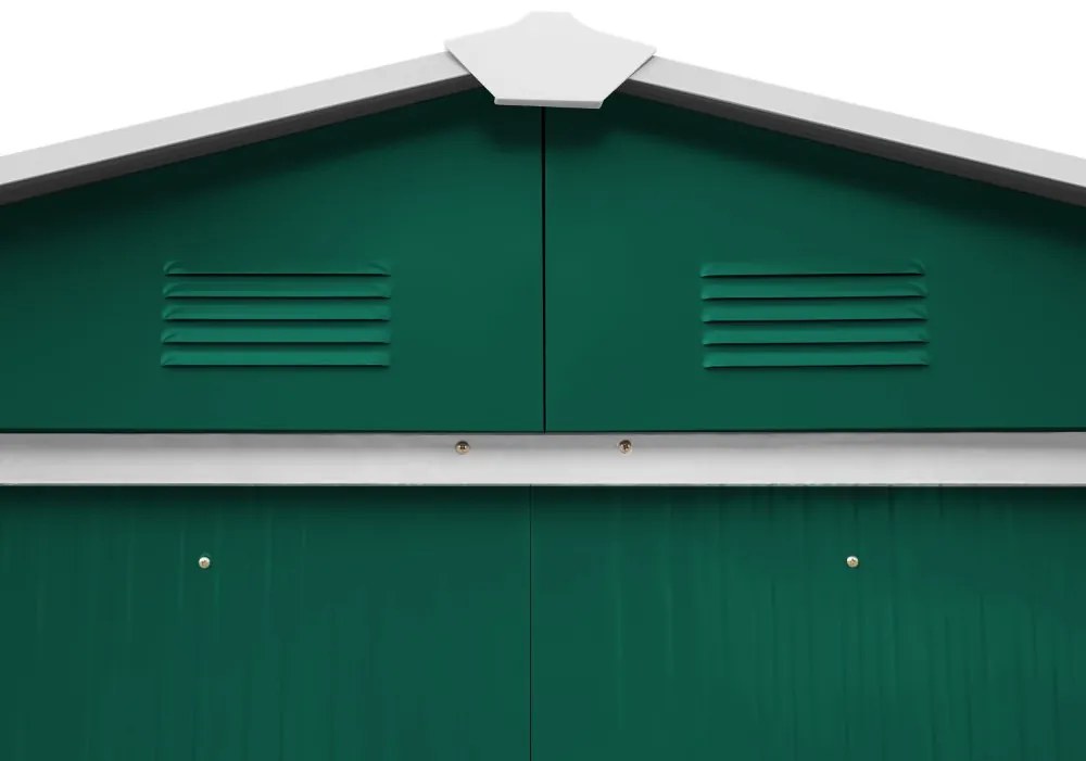 Záhradný domček BestBerg ZDB-2Z / 2,5 m² / 194 x 131 x 184 cm / zelený