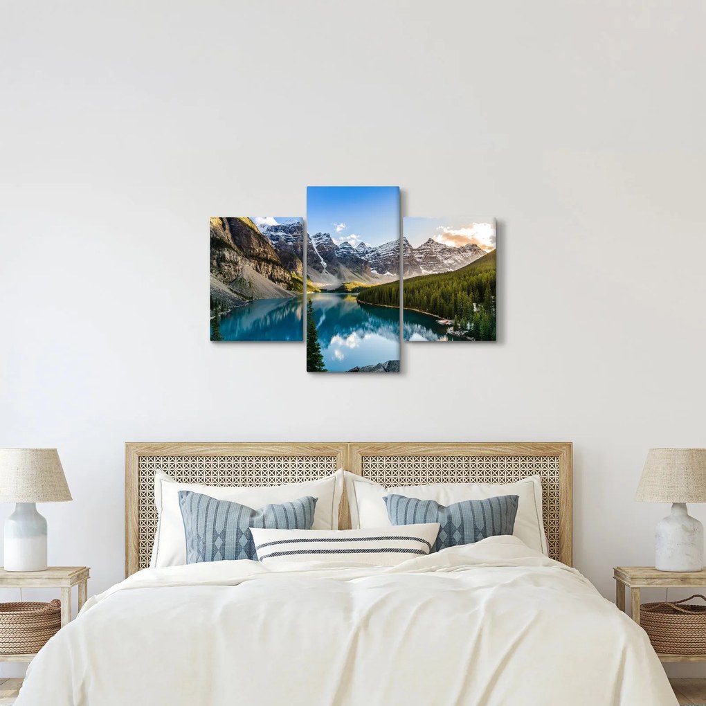 Obraz - Kanada, Národný park Banff, Moraine Lake (90x60 cm)