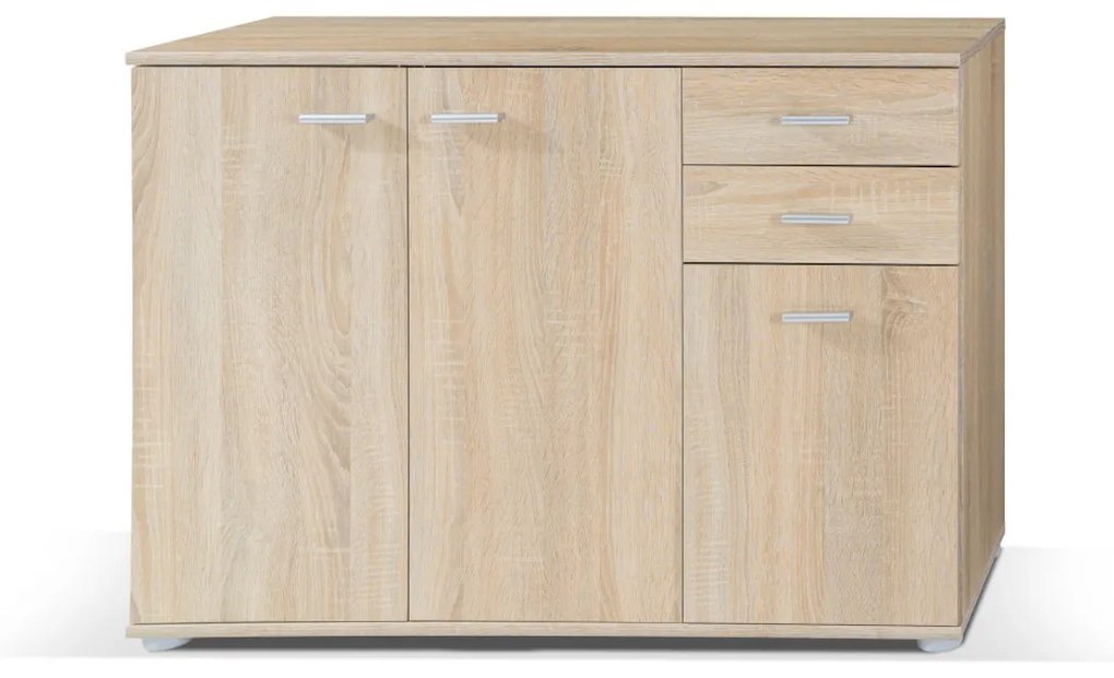 Komoda JEFF 1, 106x75x35, sonoma