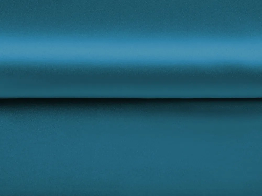Biante Saténový záves LUX-L050 Petrolejovo modrý 140x180 cm