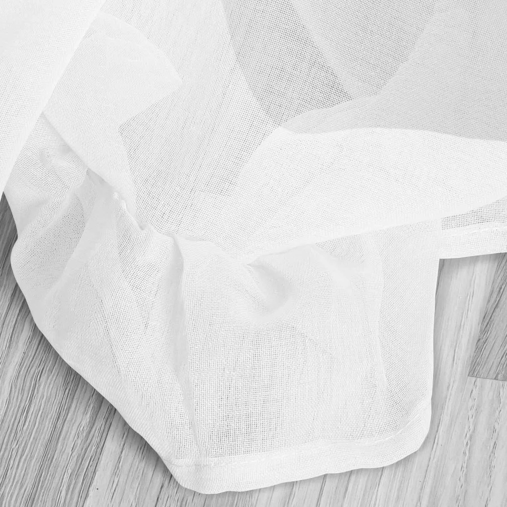 Záclona BRIGHT biela Rozmer: 400x250 cm