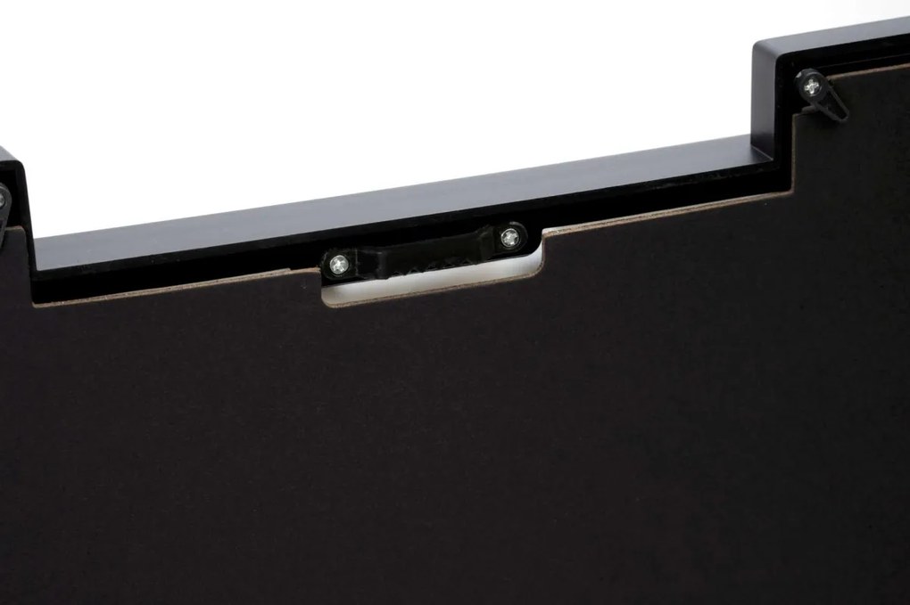 Fotorámik MOKRÁ 87x45 cm 18 fotografií čierny