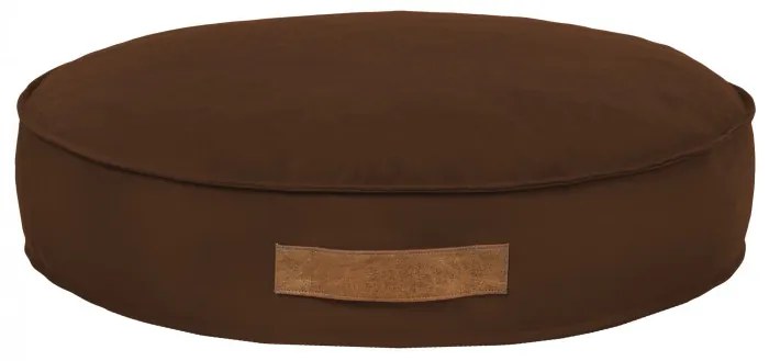 INTERMEDIC SK Okrúhly peliešok pre psa z plyšu s ortopedickou penou Farba: Sivá, Veľkosť: Priemer - 60 cm