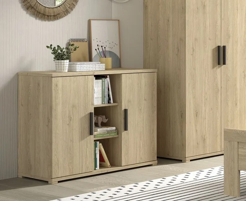 Komoda Forli dubový vzhľad 115cm