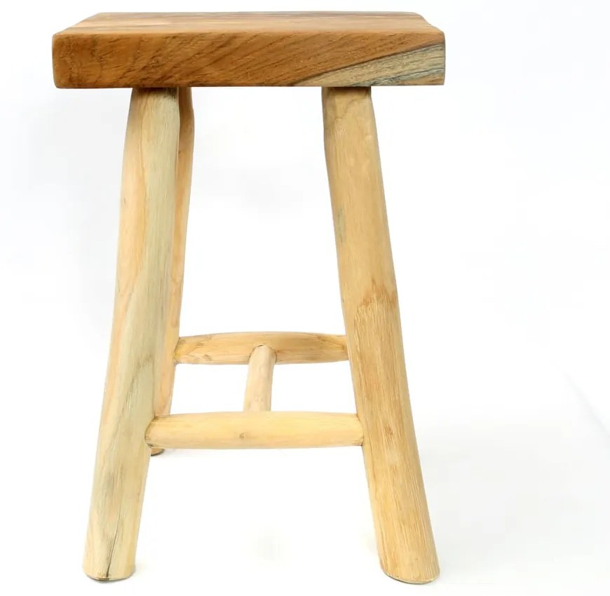 BAZAR BIZAR The Kudus Stool - Natural lavica
