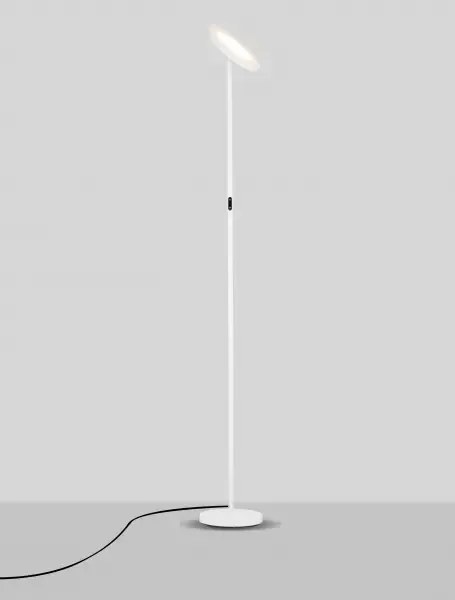 LED stmievateľná čierna stojaca lampa Sinkro