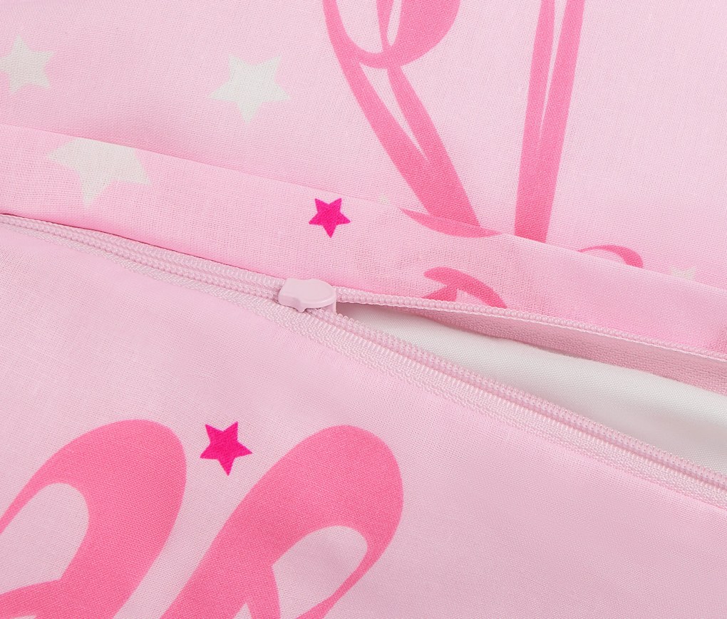 Detská posteľná bielizeň z renforcé »Barbie«, štandardná veľkosť