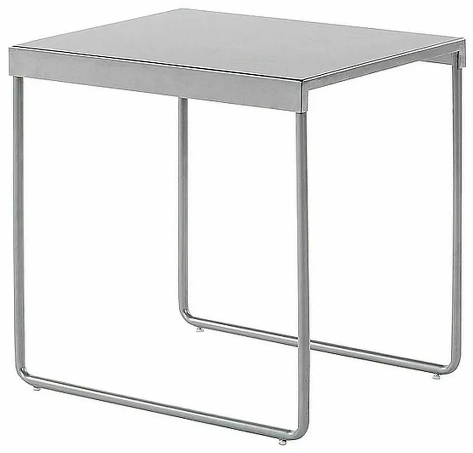 Konferenčný stolík Casoli, biela / sivá