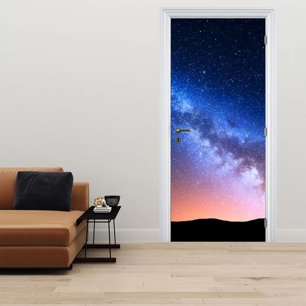 Fototapeta na dvere - Nočné krásy hviezd (95x205cm)