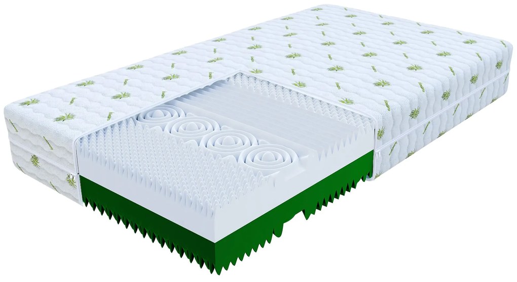 Wilsondo Vysoký antialergický penový matrac Derf 140x200