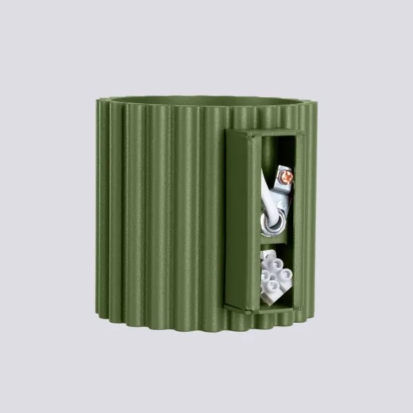 Sollux SL.1796 - Nástenné svietidlo AURA 1xG9/10W/230V zelené