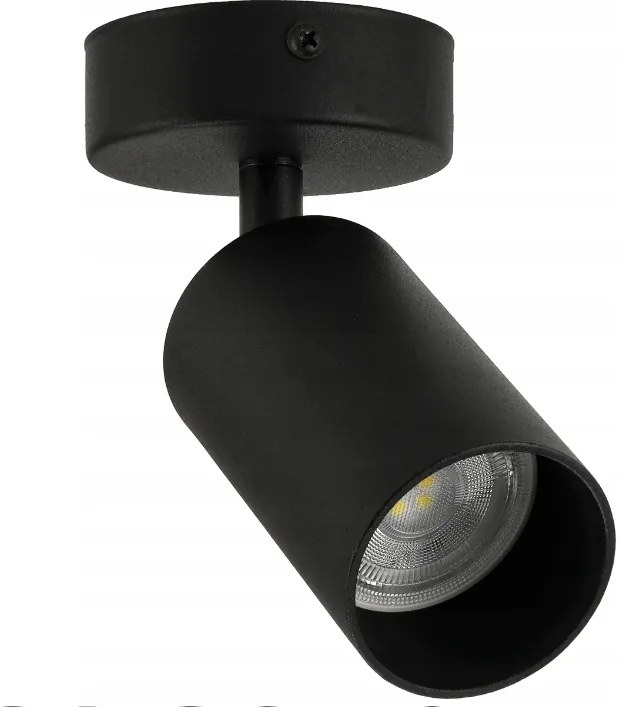 BERGE Stropné bodové svietidlo LED VIKI-L 1x GU10 čierne