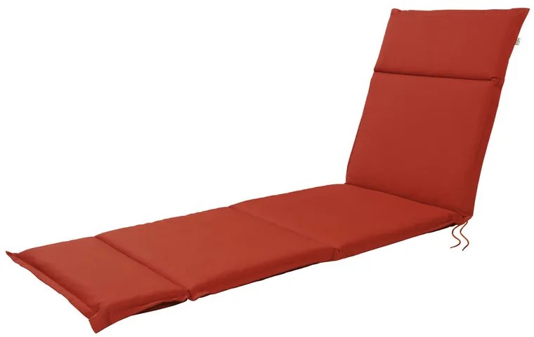 Livarno home Podložka na ležadlo Houston, 190 x 60 x 4 cm (červenohnedá)  (100360267)