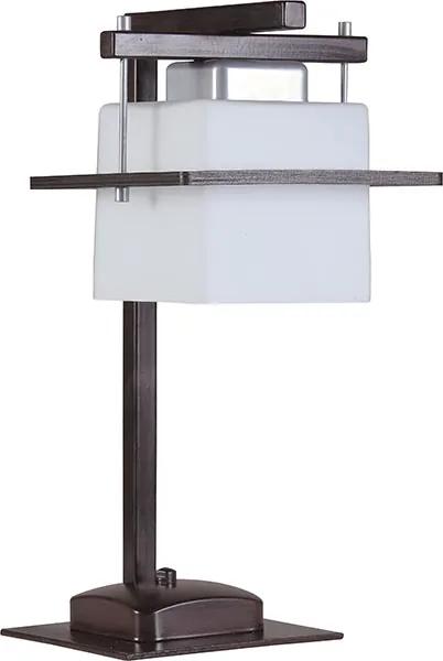 SIGMA Moderná stolná lampa DELTA, 1xE27, 60W, wenge